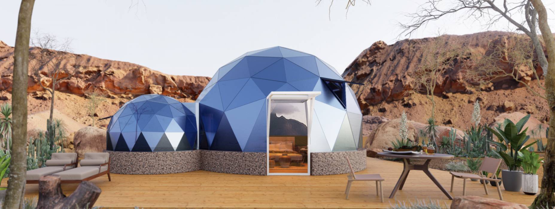 怒江球形智能光伏玻璃星空房